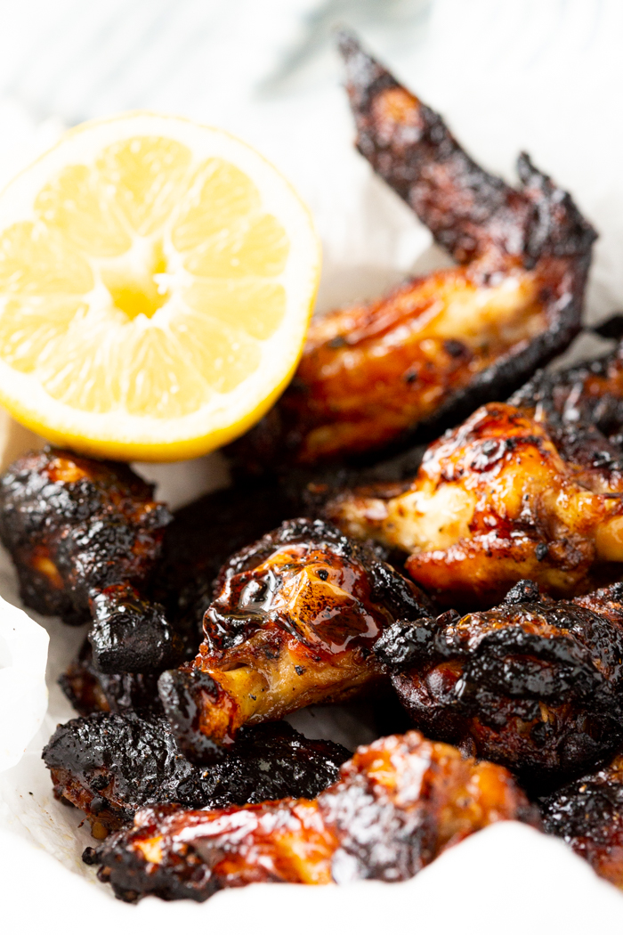 a basket full of chicken wings cooked perfectly