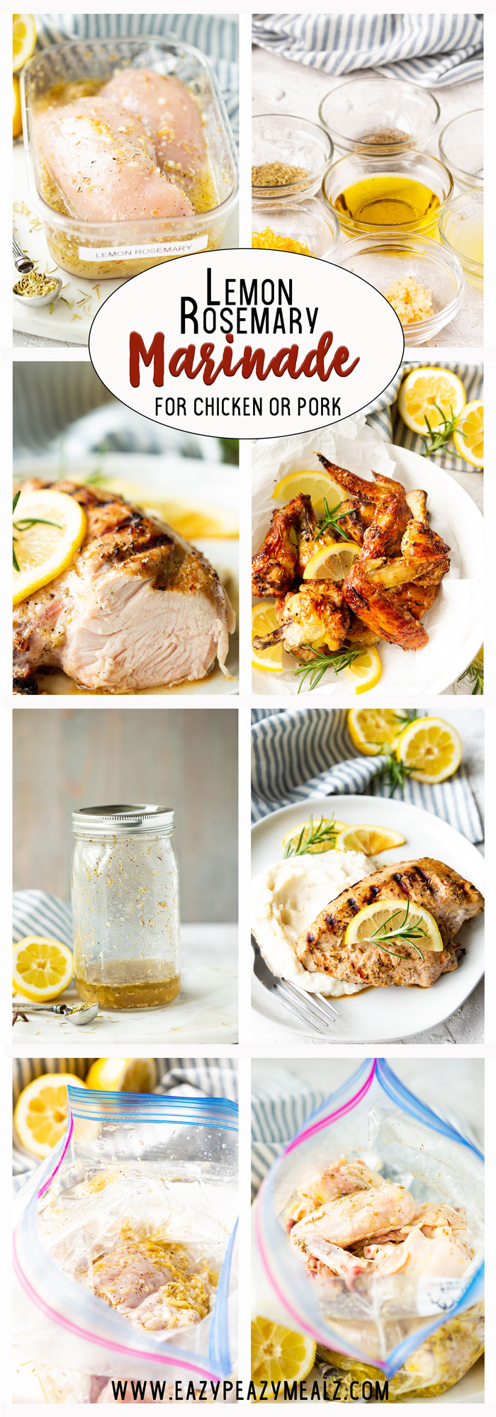 Lemon rosemary marinade