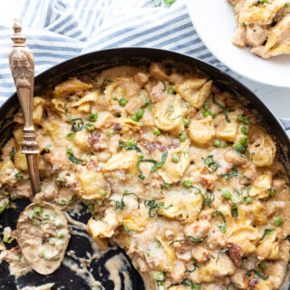 Baked Tortellini Skillet - Easy Peasy Meals