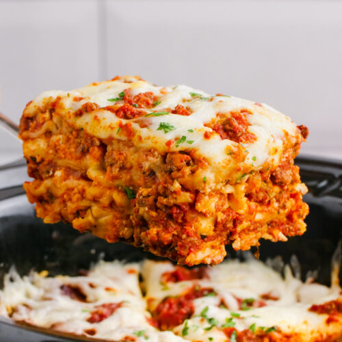 Crockpot Lasagna - Easy Peasy Meals