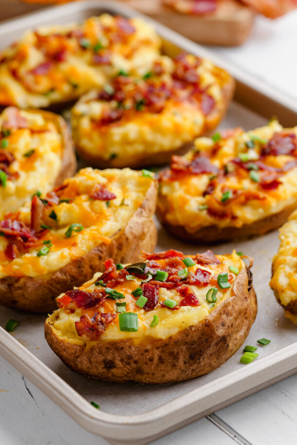 Twice Baked Potatoes - Easy Peasy Meals