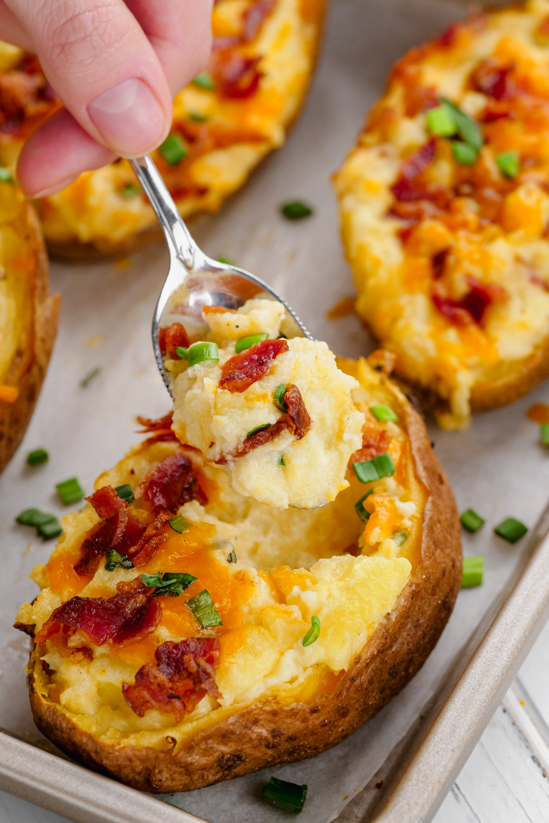 Twice Baked Potatoes - Easy Peasy Meals