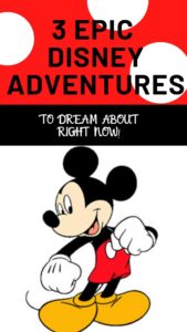 3 Epic Disney Adventures to Dream About Right Now