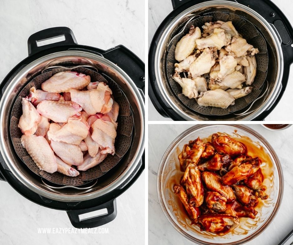 making chicken wings in the instant pot