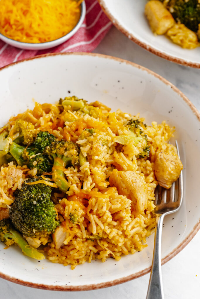 Instant pot broccoli cheesy rice