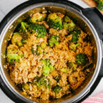 Instant pot broccoli chicken and rice