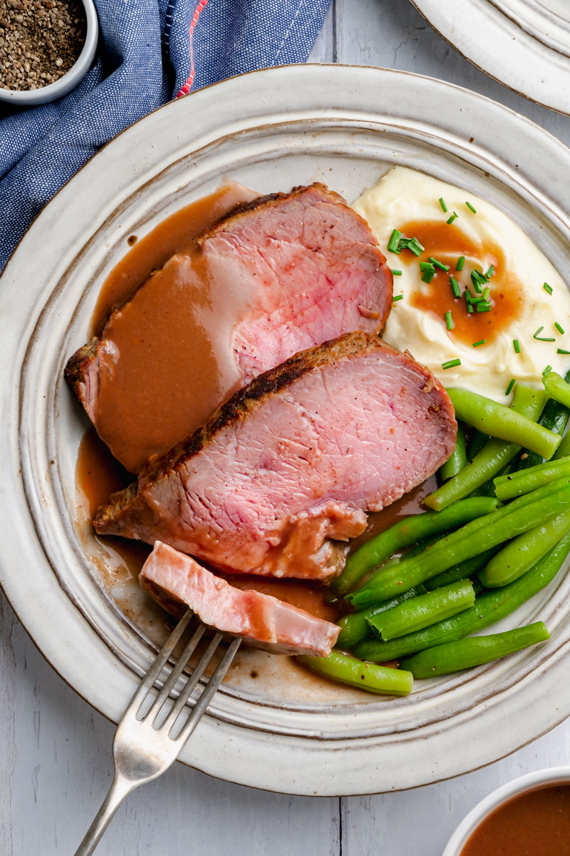 Classic Roast Beef with Gravy - Easy Peasy Meals