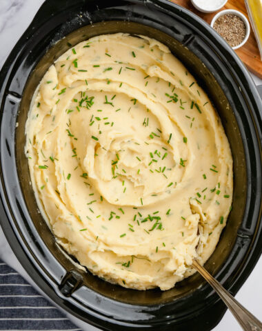 Slow Cooker Mashed Potatoes