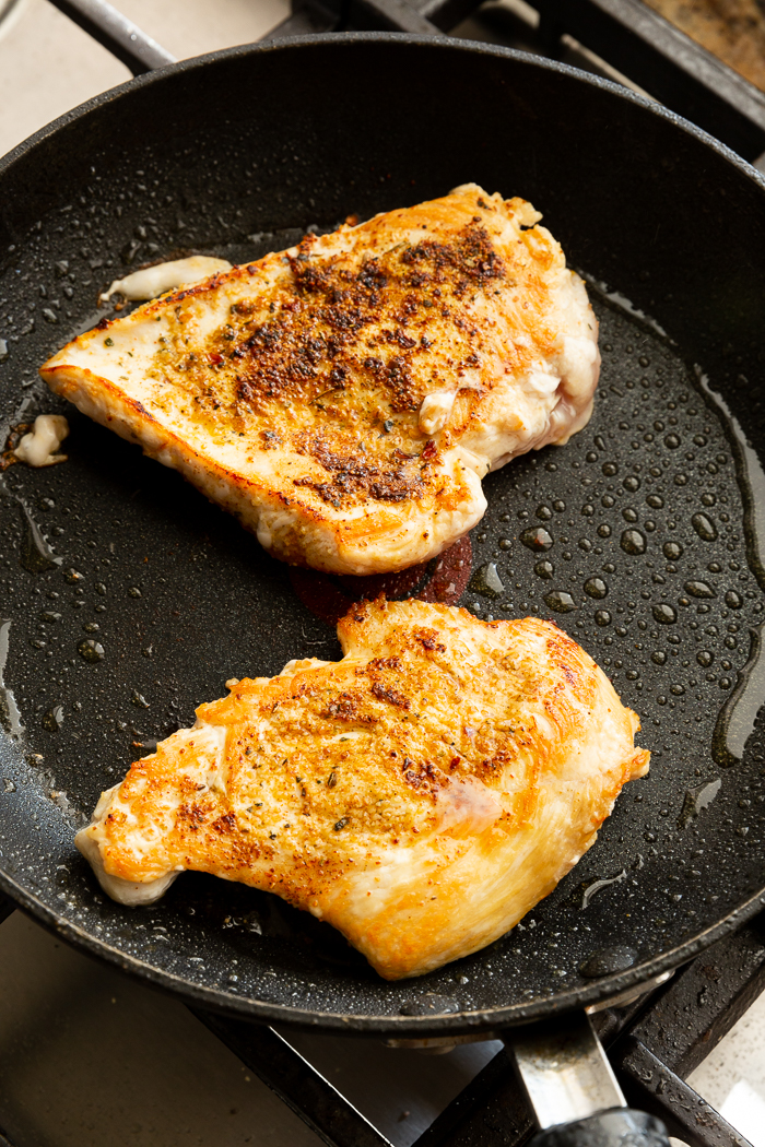 Searing Chicken