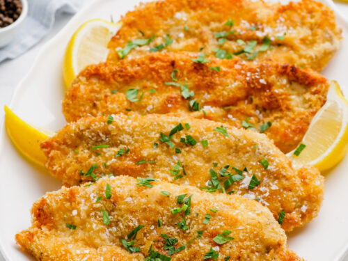 Breaded Chicken Cutlets - Easy Peasy Meals