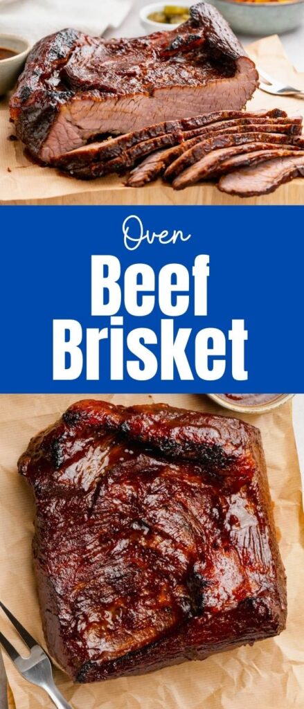 Oven Baked BBQ Beef Brisket