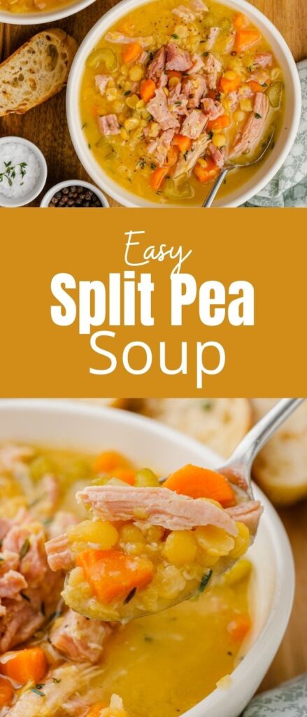 Easy to make split pea soup