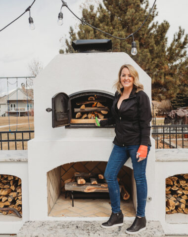 wood fired brick oven