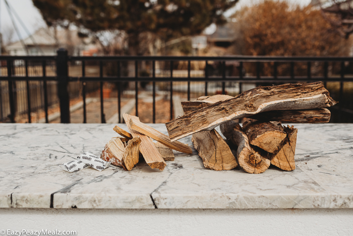 The wood you need to operate a wood fired oven