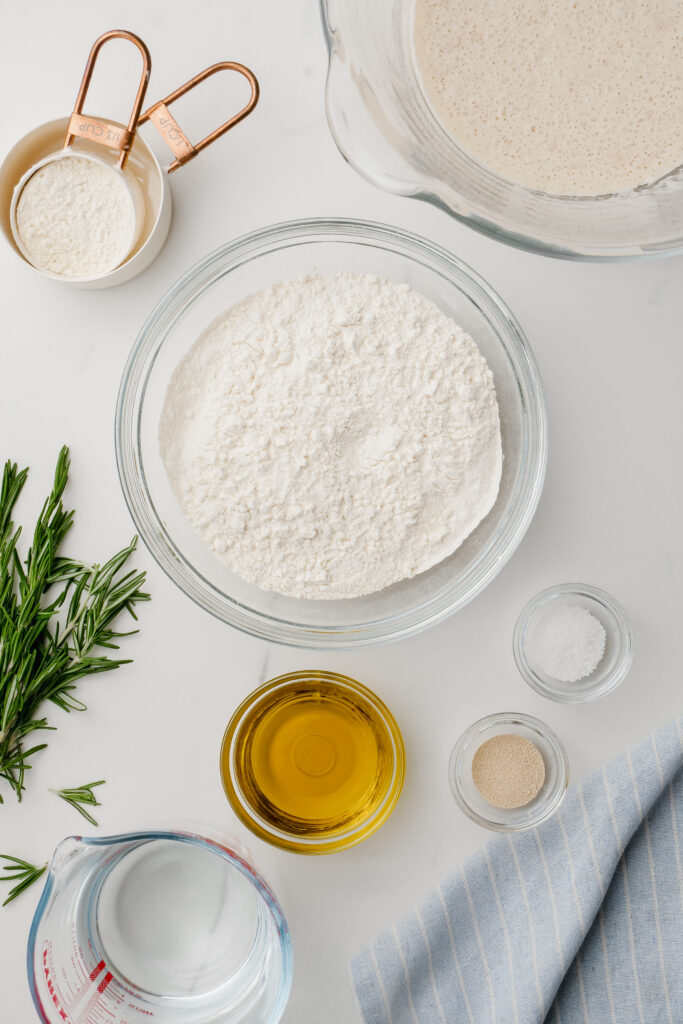 How to make focaccia, ingredients needed for focaccia