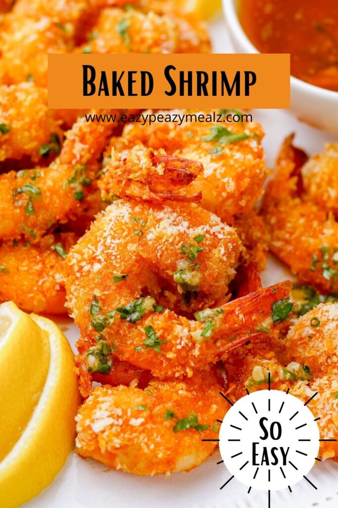 The easiest, most delicious breaded and oven baked shrimp I have ever had. Comes together in under 20 minutes. Yum!