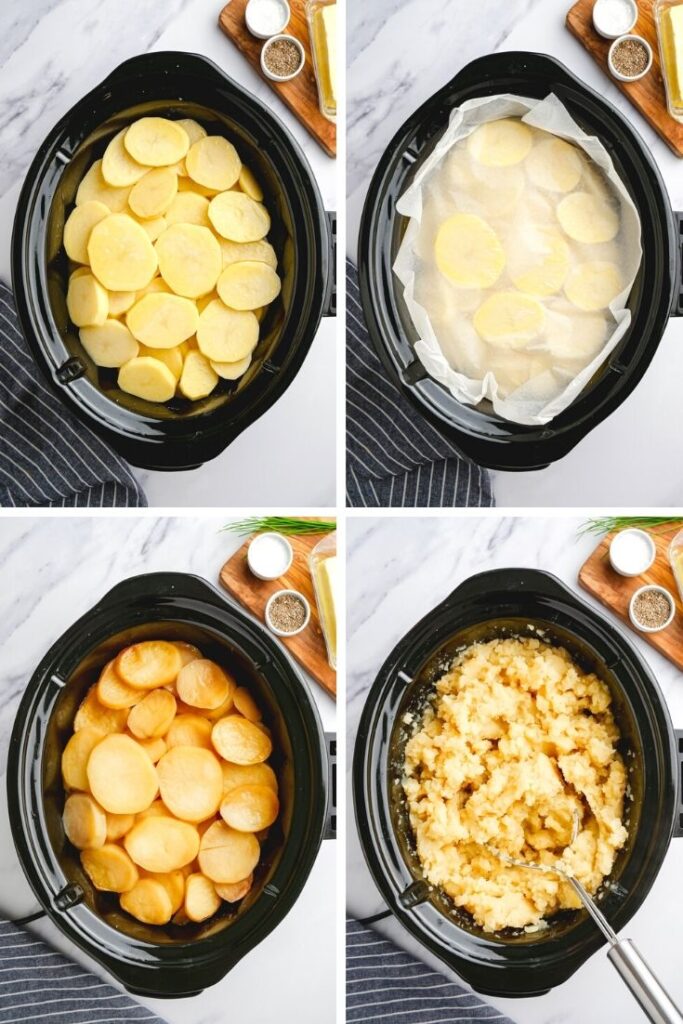 How to make slow cooker mashed potatoes