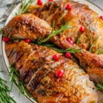 Dry brine turkey for Thanksgiving day