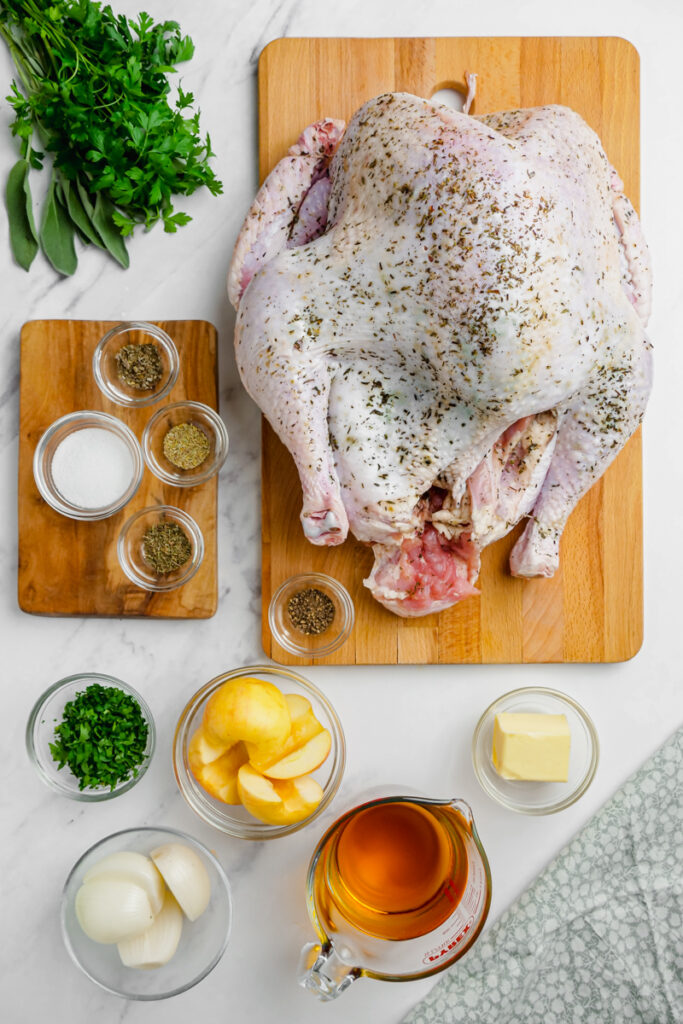 Dry Brine turkey ingredients