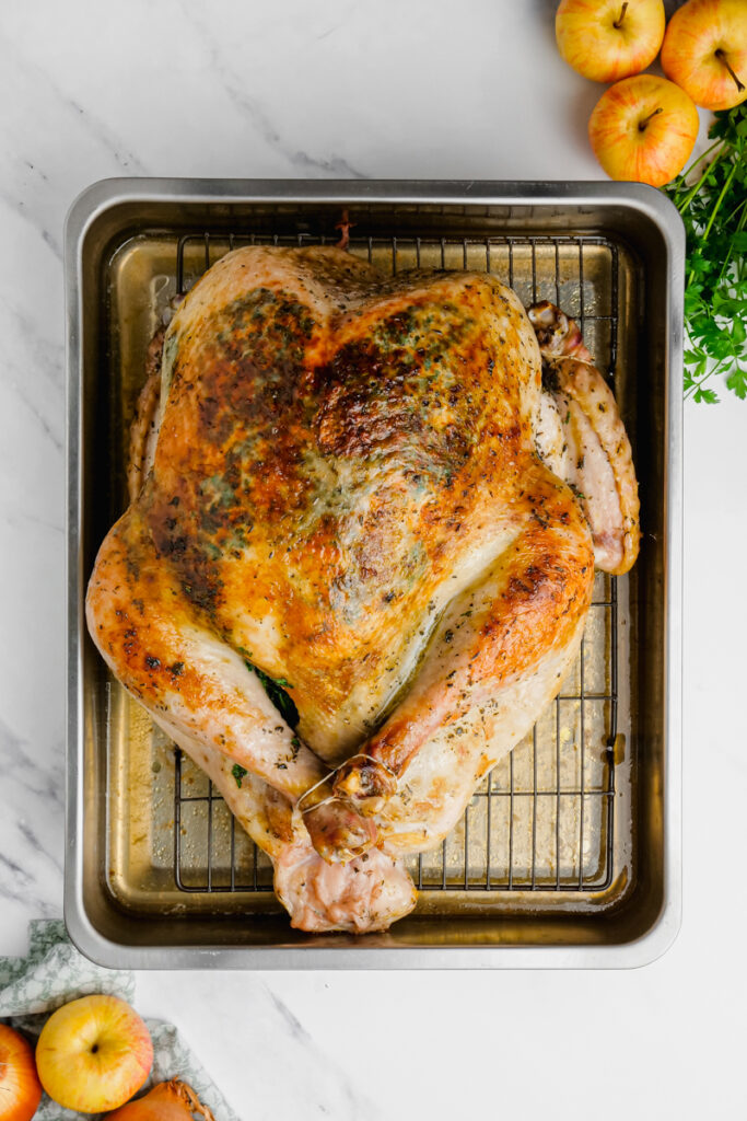 Roasting your dry brine turkey