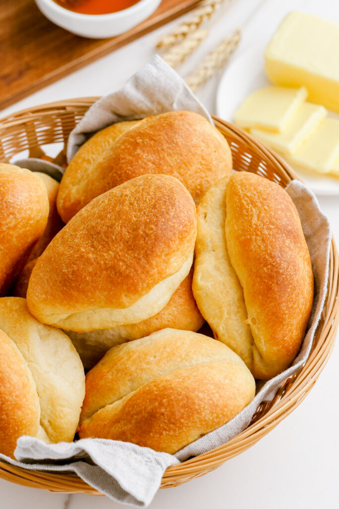 Making Parker House Rolls