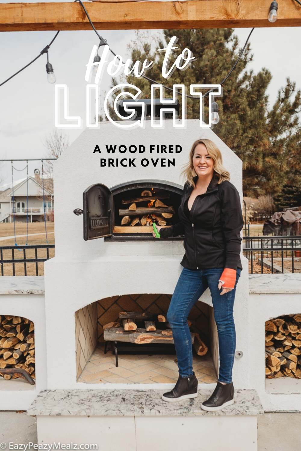 How to build a simple DIY wood-fired oven