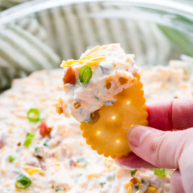 Bacon Cheddar Ranch Dip Easy Peasy Meals