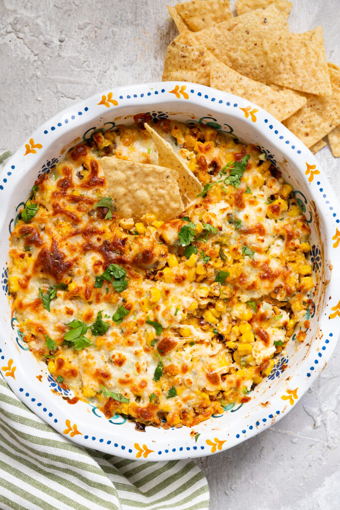 SPICY CHARRED STREET CORN {ELOTE} DIP < Call Me PMc