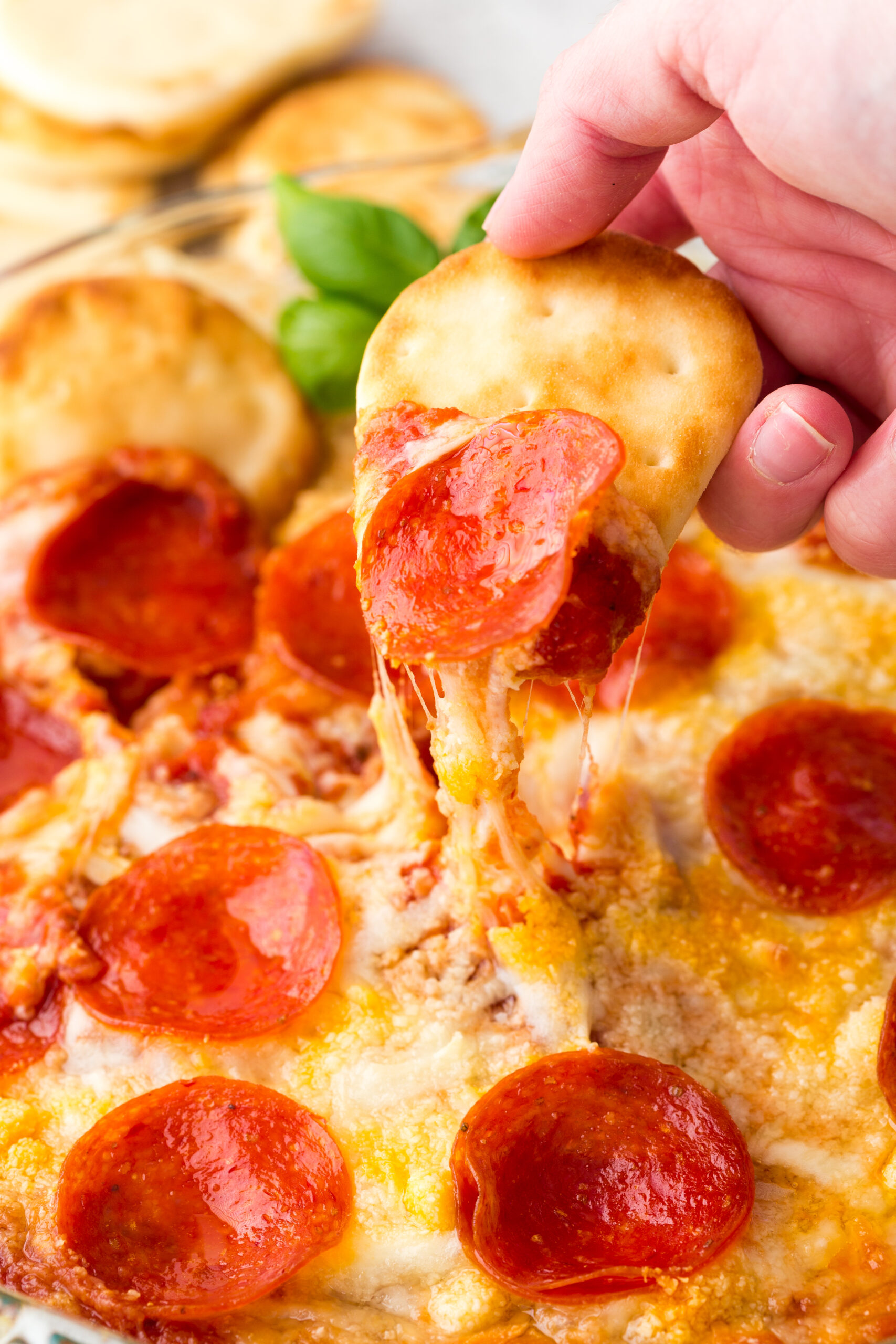 Easy to make pizza dip, a perfect appetizer