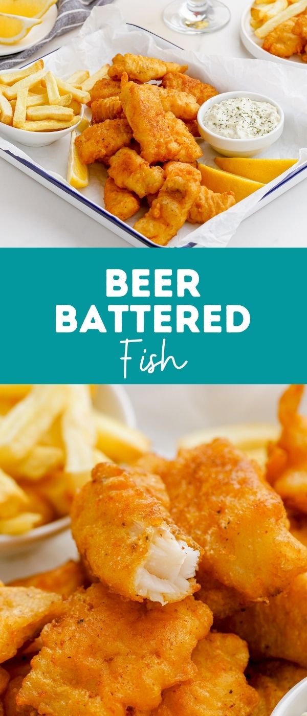 Crispy Beer Battered Fish Easy Peasy Meals