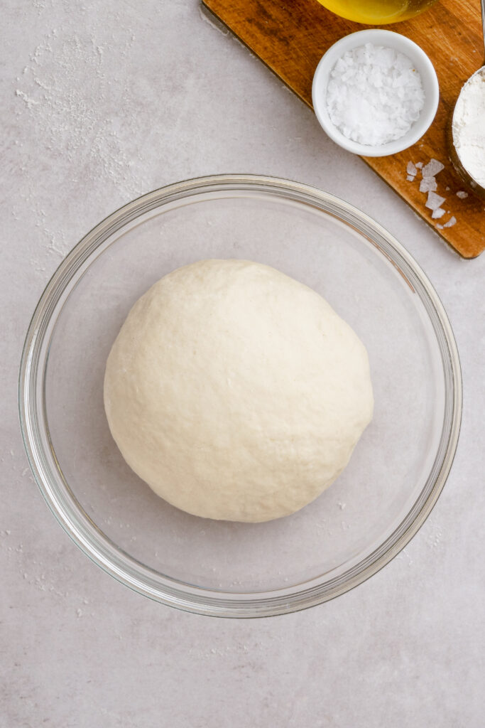 Dough for cheeseburger pizza