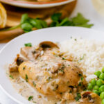 Easy to make chicken fricassee