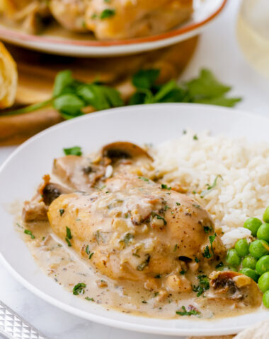 Easy to make chicken fricassee