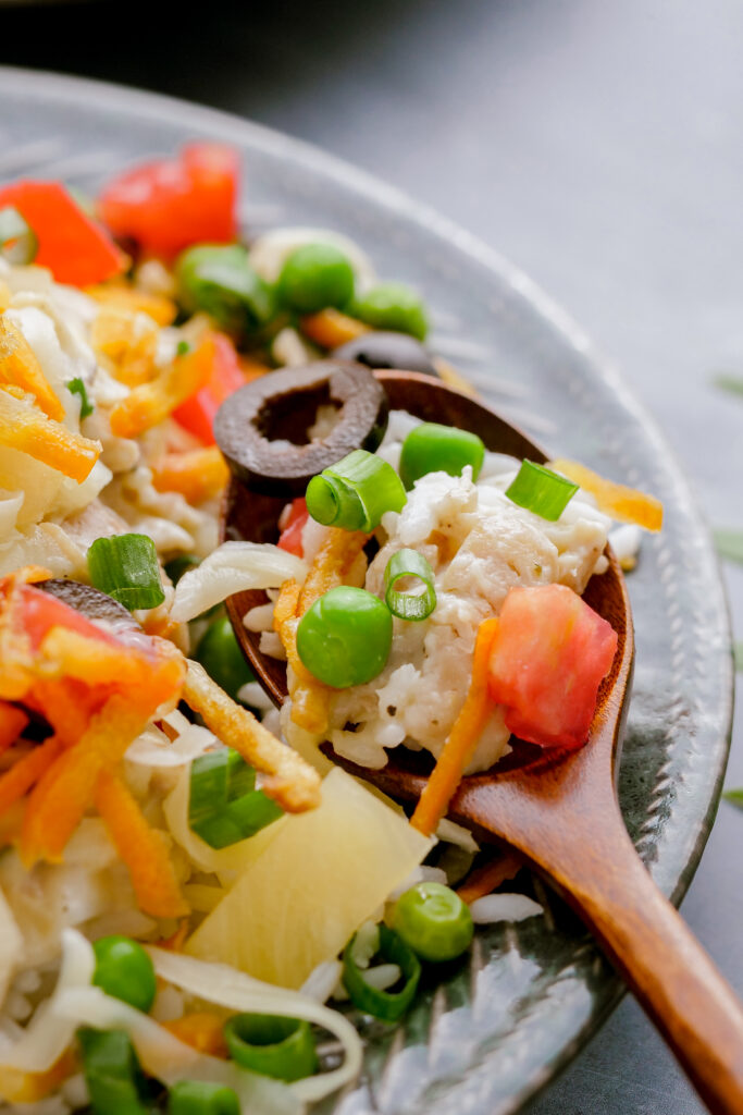 Hawaiian haystacks are totally customizable and such a fun dish