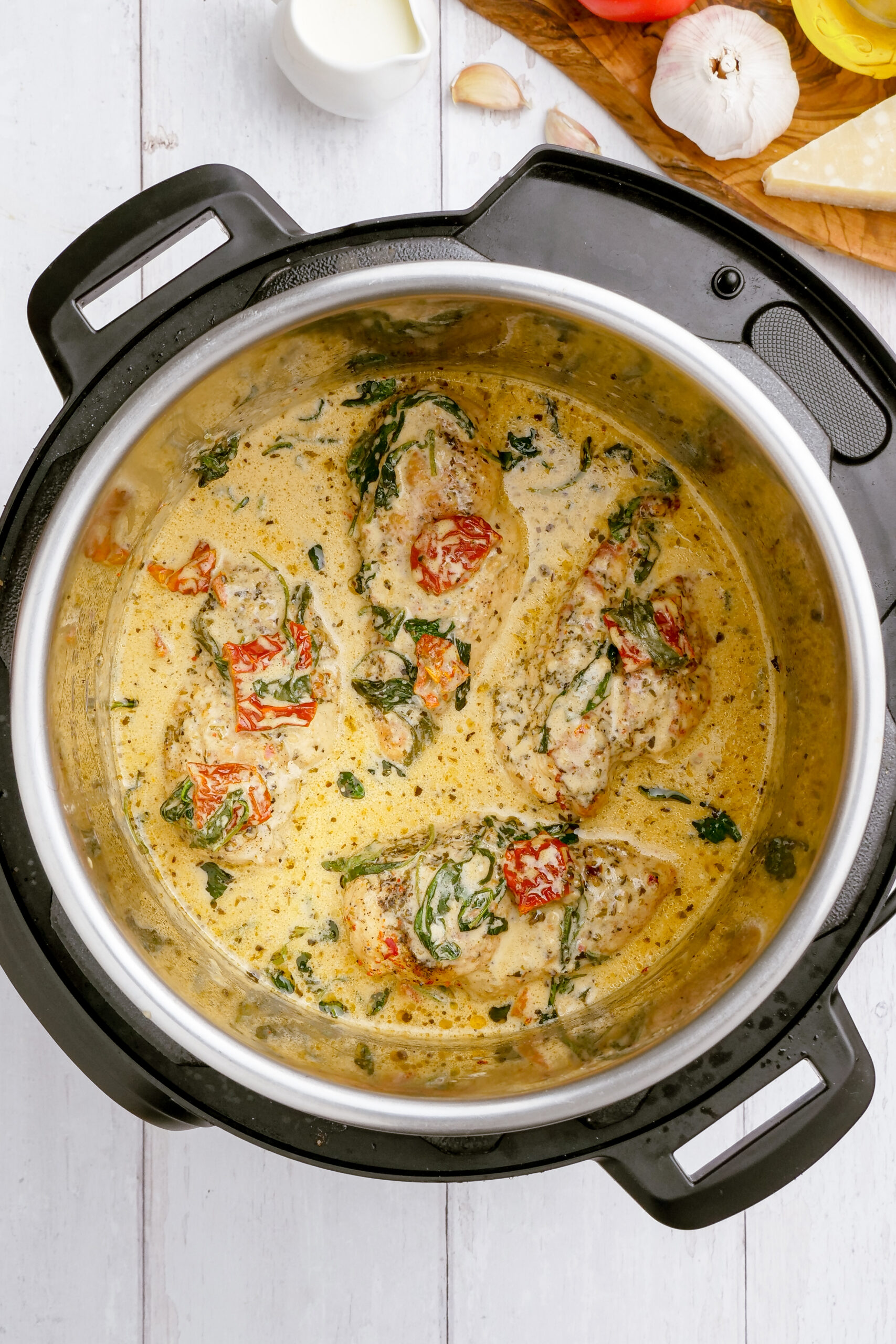 Instant Pot Tuscan Chicken Easy Peasy Meals
