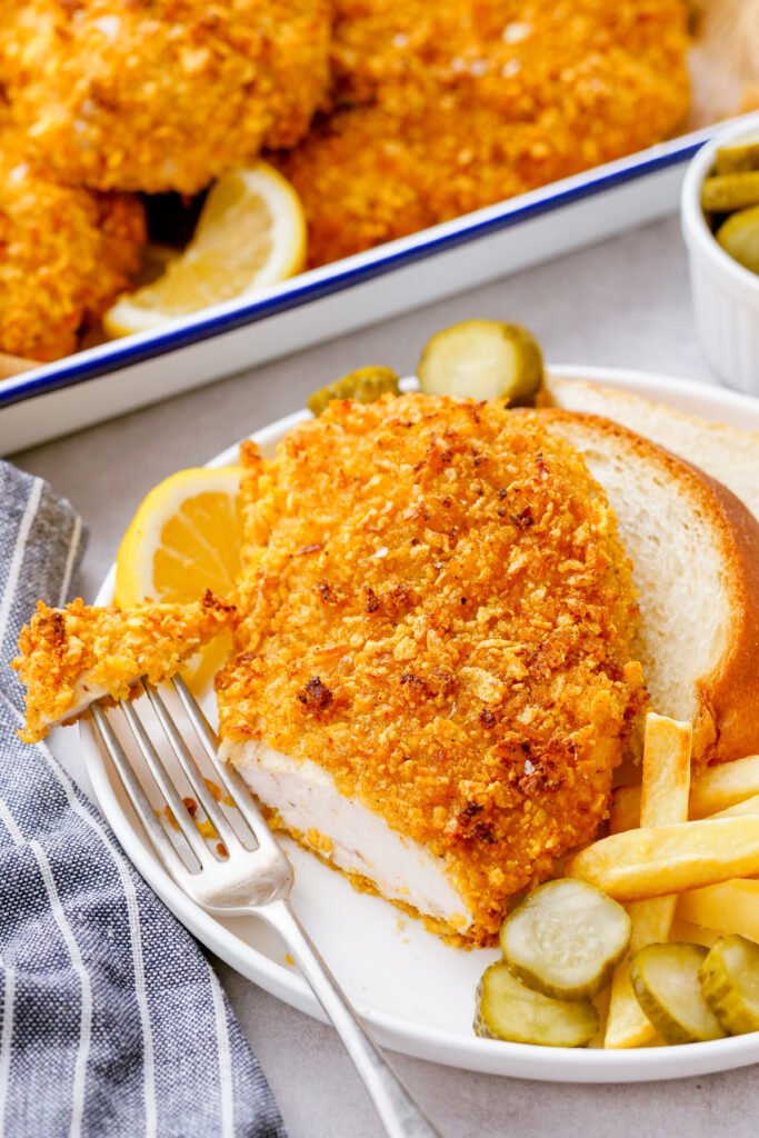 Oven fried chicken