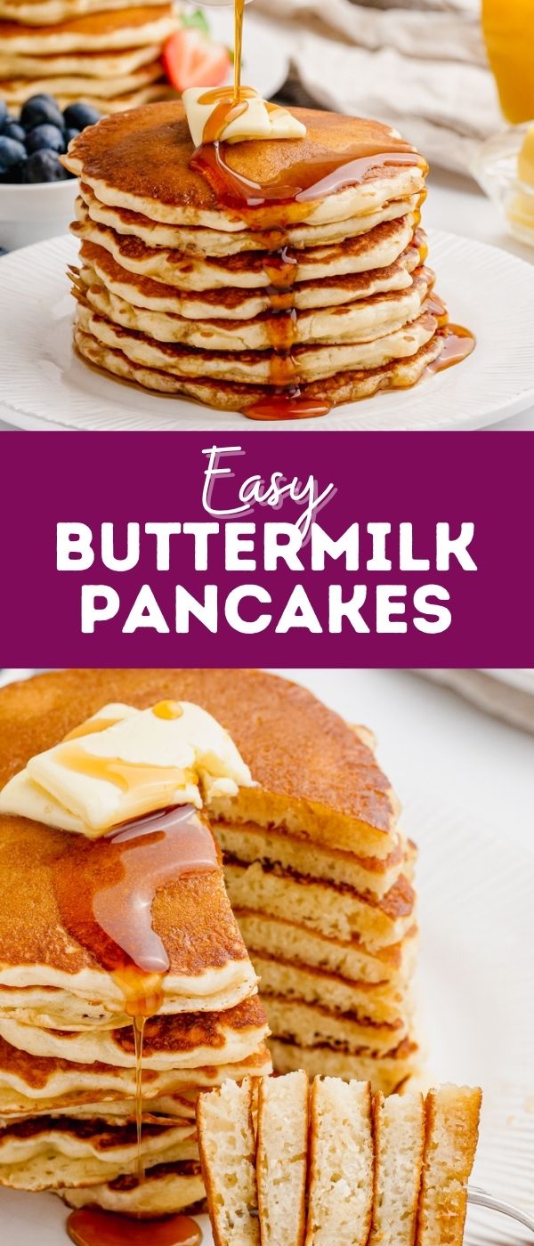 Buttermilk Pancakes Easy Peasy Meals