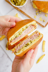 A cuban sandwich