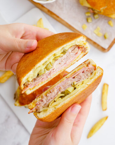 A cuban sandwich