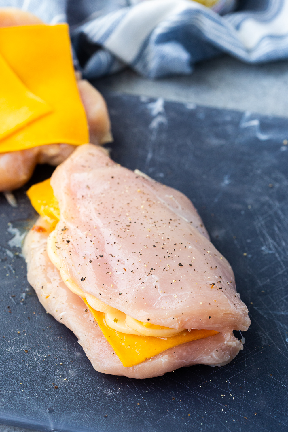 Bacon Wrapped Potato and Cheese Stuffed Chicken Easy Peasy Meals