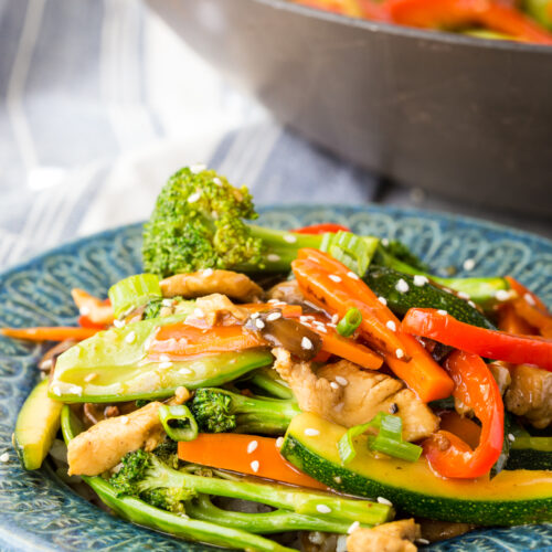 Easy chicken stir fry