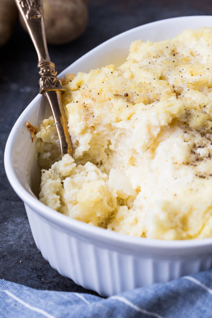 Amazing make ahead mashed potatoes