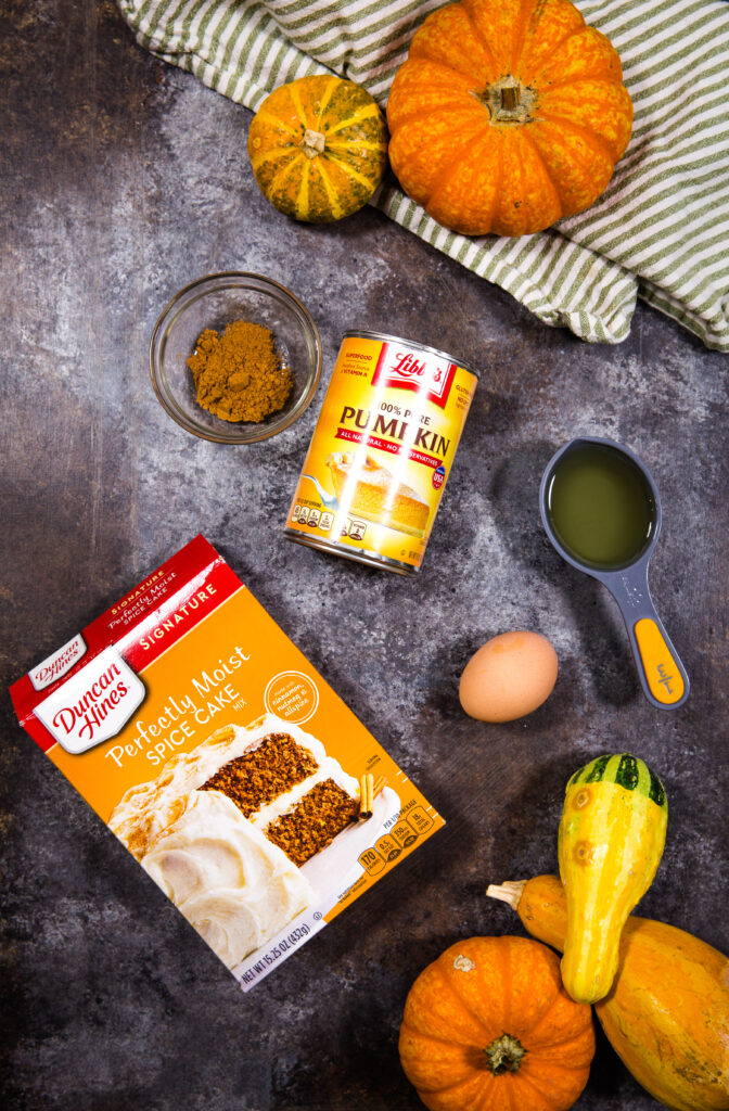 Pumpkin poke cake ingredients, everything you need to make a poke cake