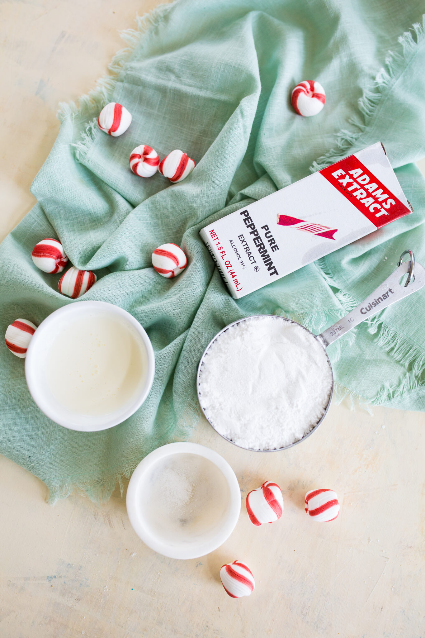 Peppermint Glazed Butter Cookies Easy Peasy Meals
