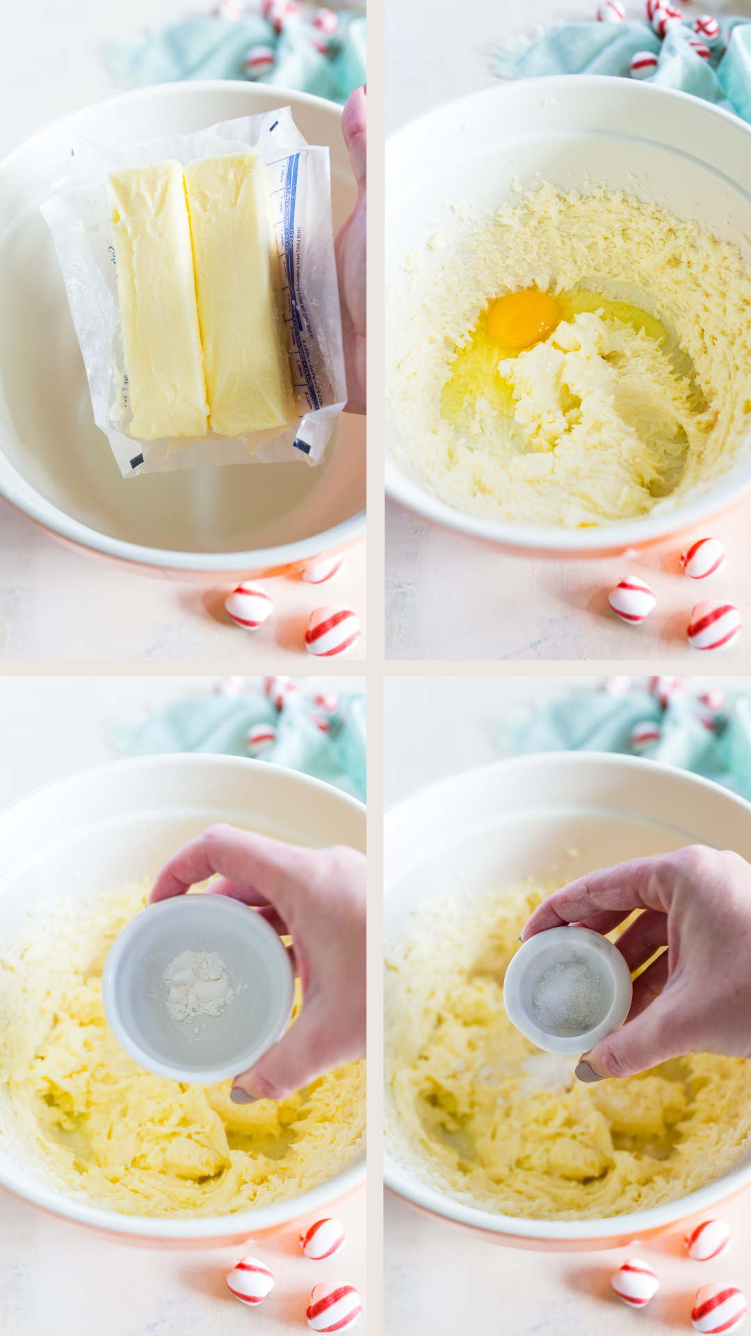 Peppermint Glazed Butter Cookies Easy Peasy Meals