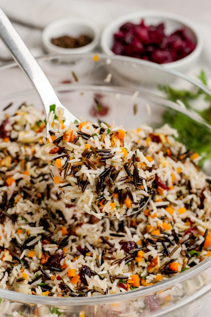 How to make wild rice pilaf. This delicious side dish is nutritious and flavorful. 