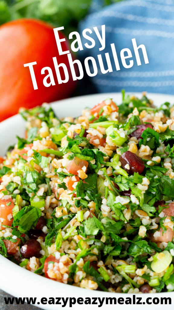 Easy tabbouleh recipe with an Israeli twist.