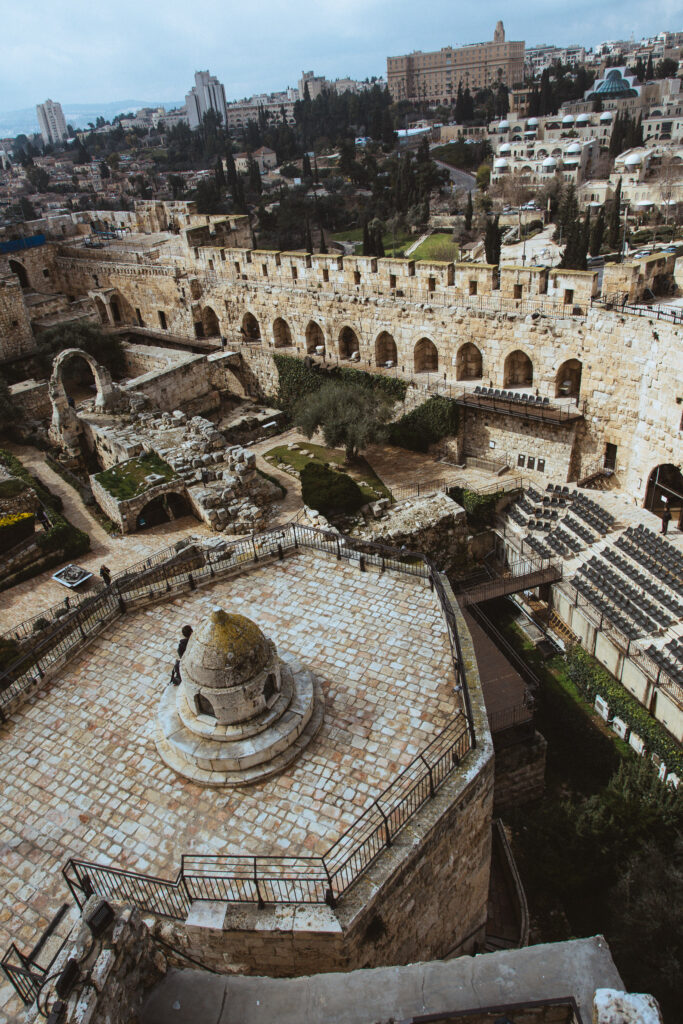 View from the Tower of David. 