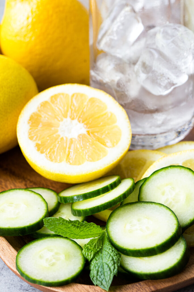 Cucumber lemonade ingredients