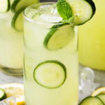 Cucumber Lemonade, a crisp refreshing homemade lemonade with bright, fresh flavors